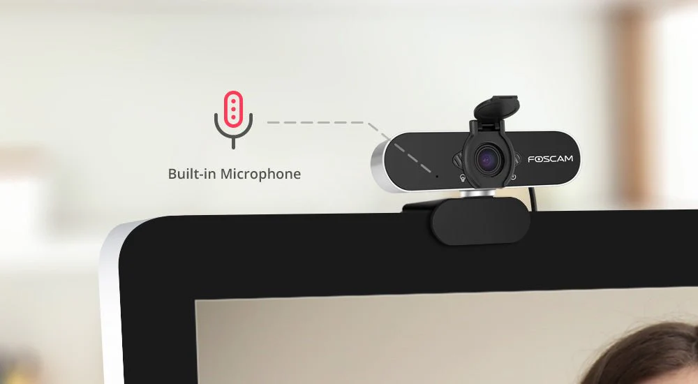 Foscam W81 8MP 4K USB Webcam with Mic - Image 8