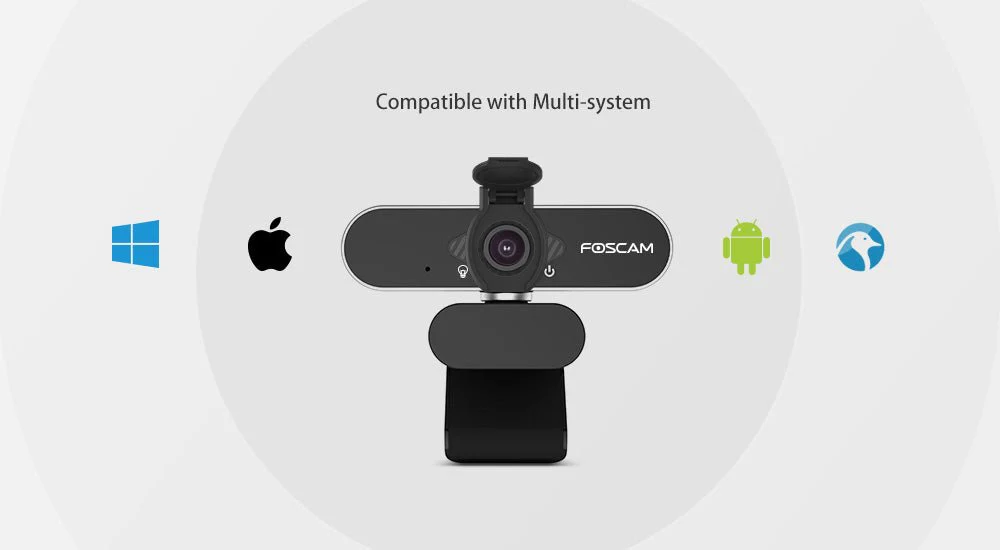 Foscam W81 8MP 4K USB Webcam with Mic - Image 9