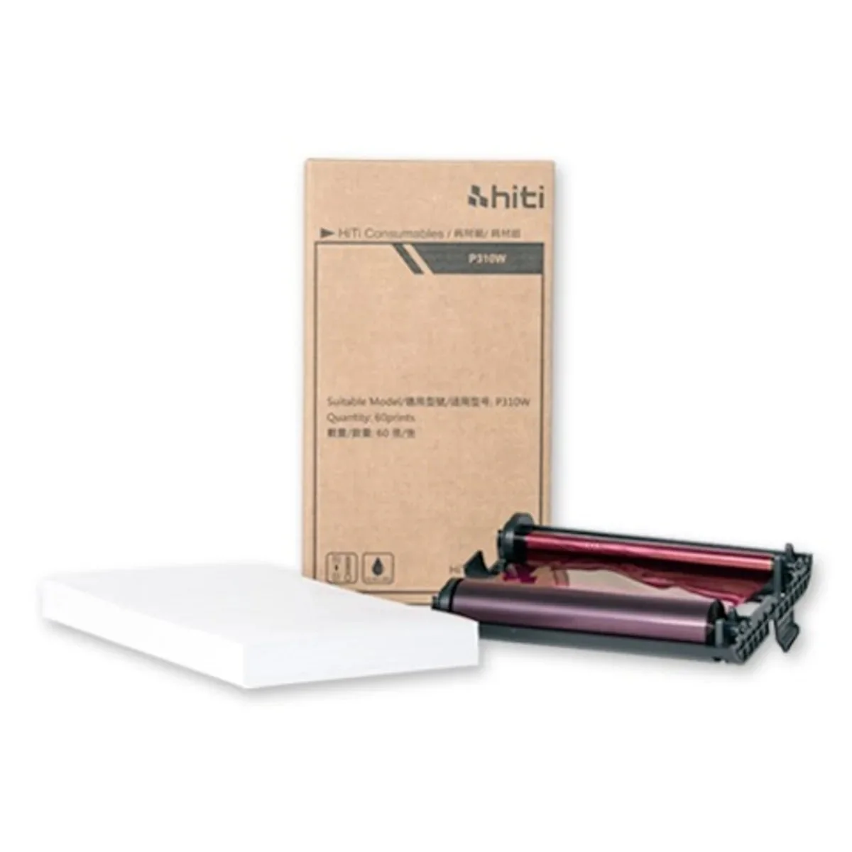 Hiti P322W Print Kit YMCO with Paper Roll