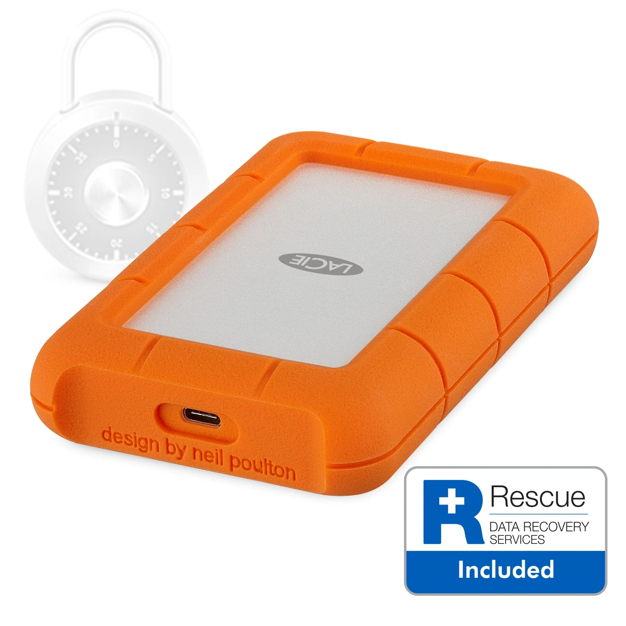 LaCie Rugged SECURE Mobile Storage