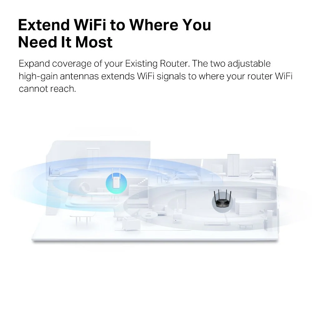 Mercusys ME70X AX1800 Wi-Fi 6 Range Extender - Image 5