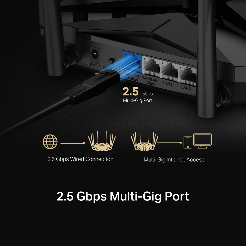 Mercusys MR90X AX6000 8-Stream Wi-Fi 6 Router - Image 4