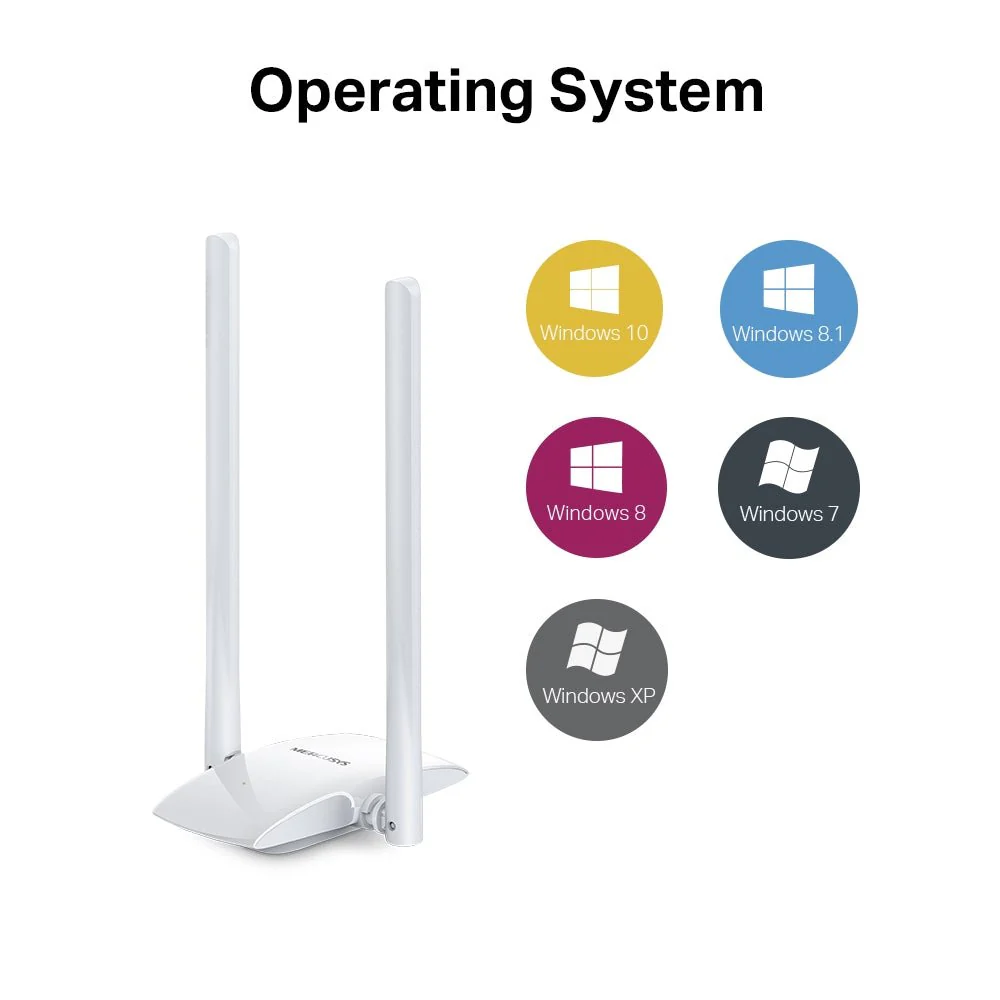 Mercusys MW300UH 300Mbps High Gain Wireless USB Adapter - Image 3