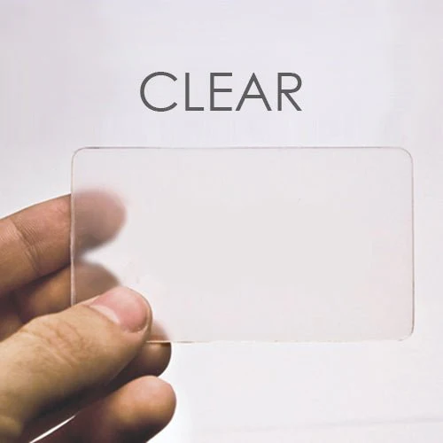 Premium Plastic ID Plain Card 30mil ISO CR80 (White, Mag, Contact, RFID, Transparent) - Image 10