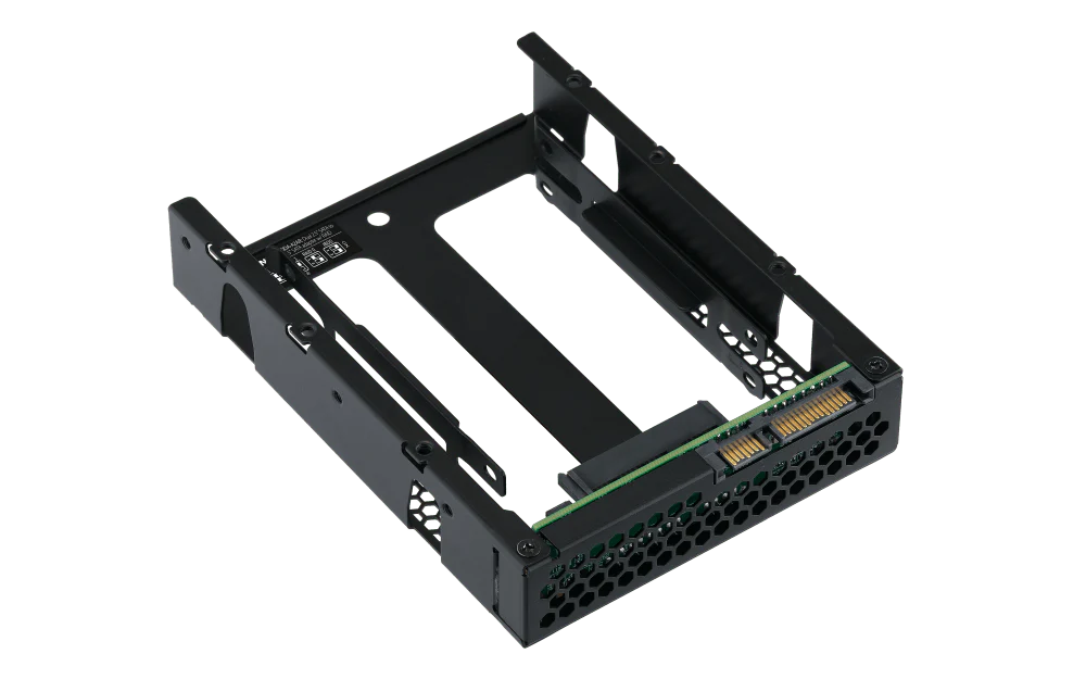 QNAP QDA-A2AR Two 2.5-inch SATA Drives in 3.5-inch SATA Drive Bay with RAID Support - Image 2