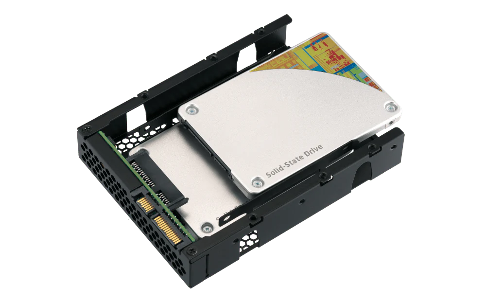 QNAP QDA-A2AR Two 2.5-inch SATA Drives in 3.5-inch SATA Drive Bay with RAID Support - Image 4