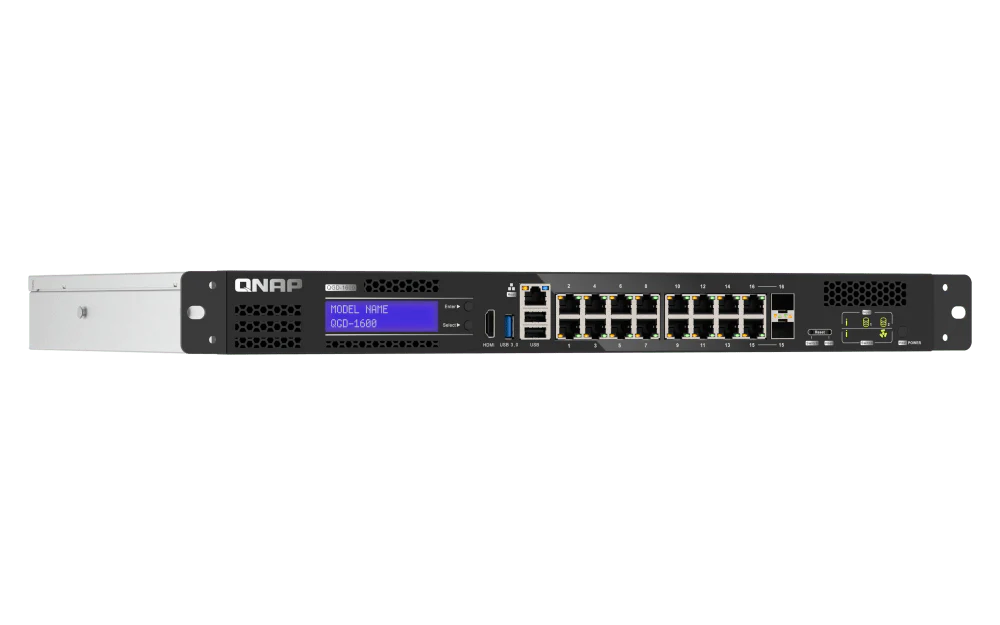 QNAP QGD-1600 16-Port Gigabit Virtualization Switch - Image 2