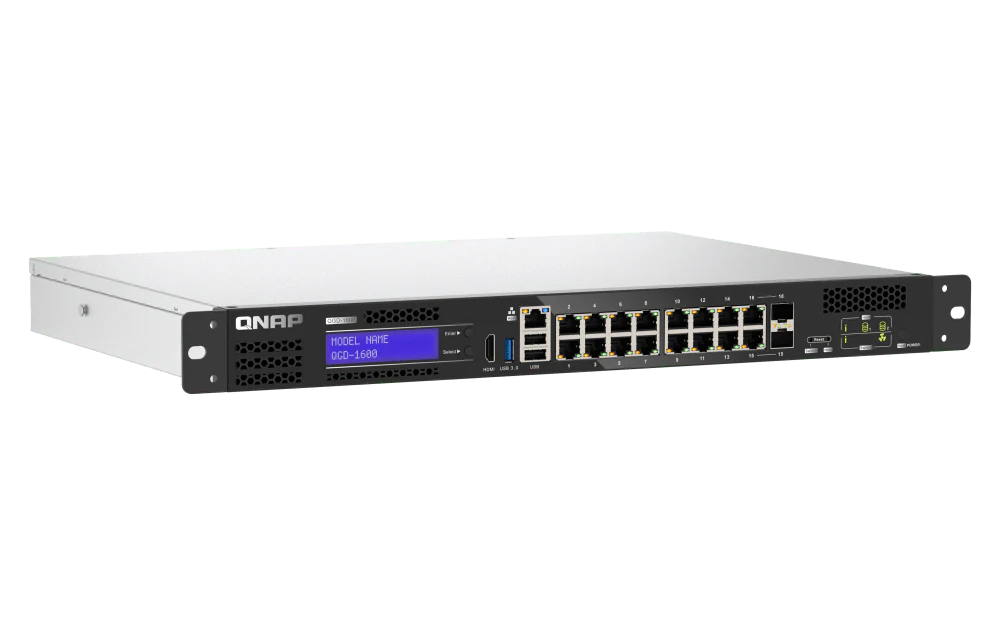 QNAP QGD-1600 16-Port Gigabit Virtualization Switch - Image 3