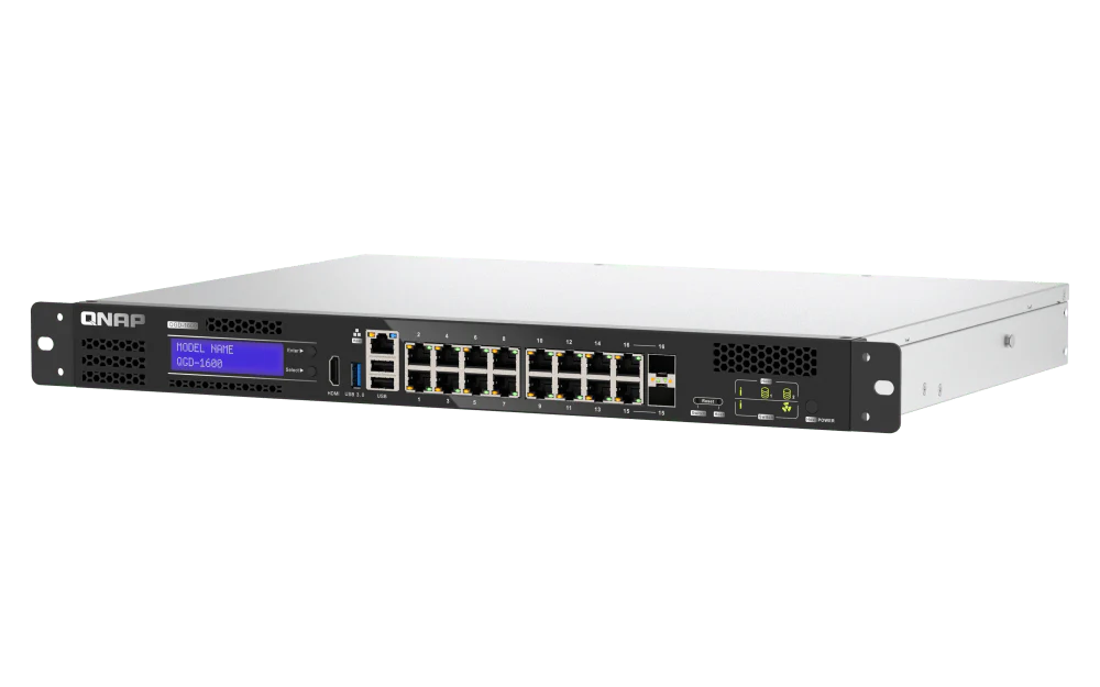 QNAP QGD-1600 16-Port Gigabit Virtualization Switch - Image 5