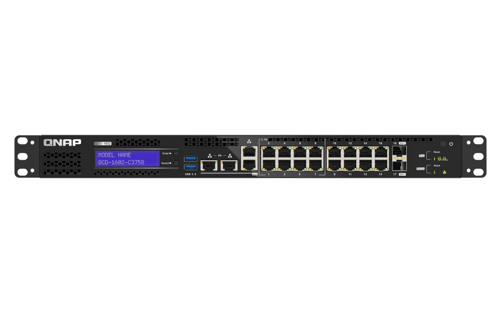 QNAP QGD-1602 18-Port Gigabit Virtualization Switch