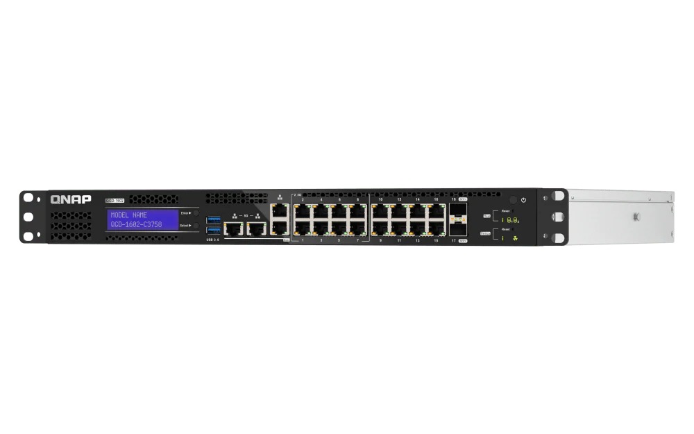 QNAP QGD-1602 18-Port Gigabit Virtualization Switch - Image 4