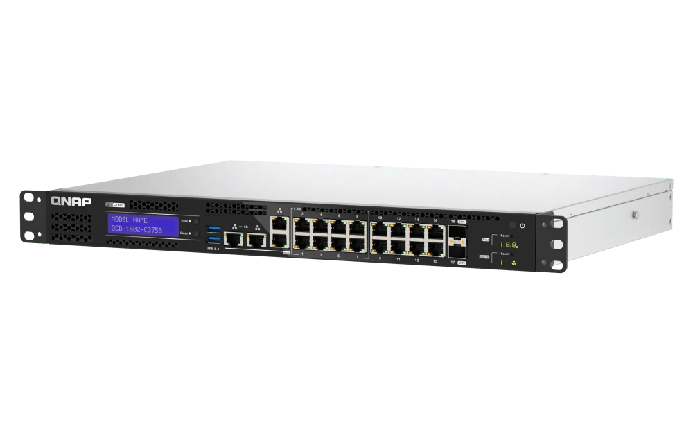 QNAP QGD-1602 18-Port Gigabit Virtualization Switch - Image 5