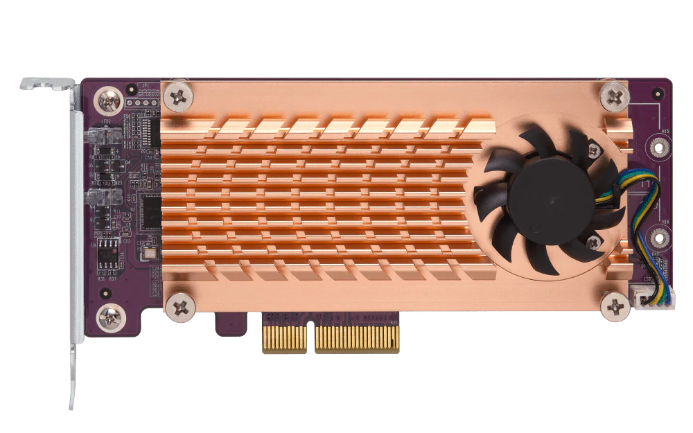 QNAP QM2-2S-220A Dual M.2 SATA SSD Expansion