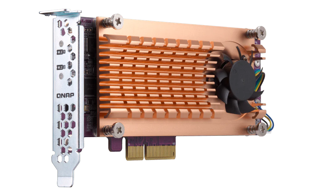 QNAP QM2-2S-220A Dual M.2 SATA SSD Expansion - Image 2