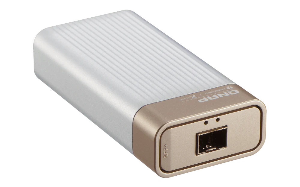 QNAP QNA-T310G1S Thunderbolt3 to 10GbE SFP+ Adapter - Image 4