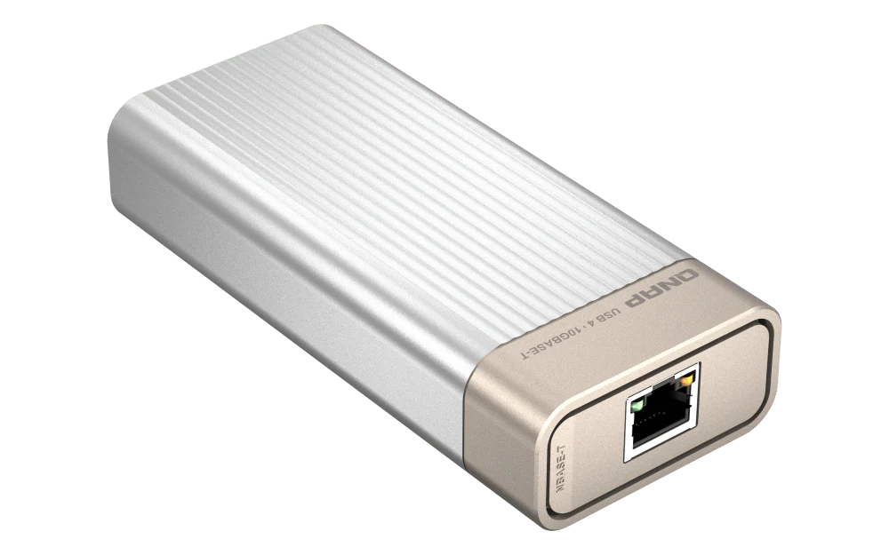 QNAP QNA-UC10G1T USB-C Thunderbolt 10GbE RJ45 Network Ethernet Adapter - Image 4