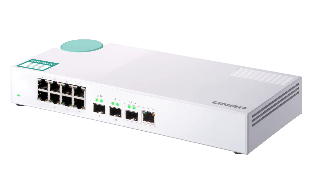 QNAP QSW-308-1C 11-Port 10Gbe Entry Networking Switch - Image 9