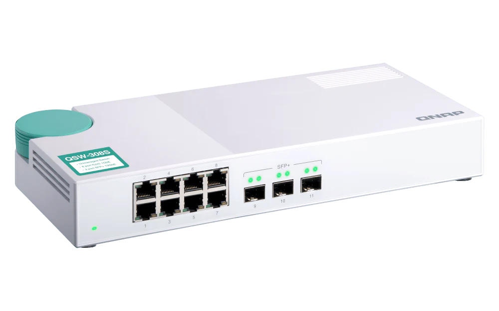 QNAP QSW-308S 11-Port 10Gbe Entry Networking Switch - Image 9