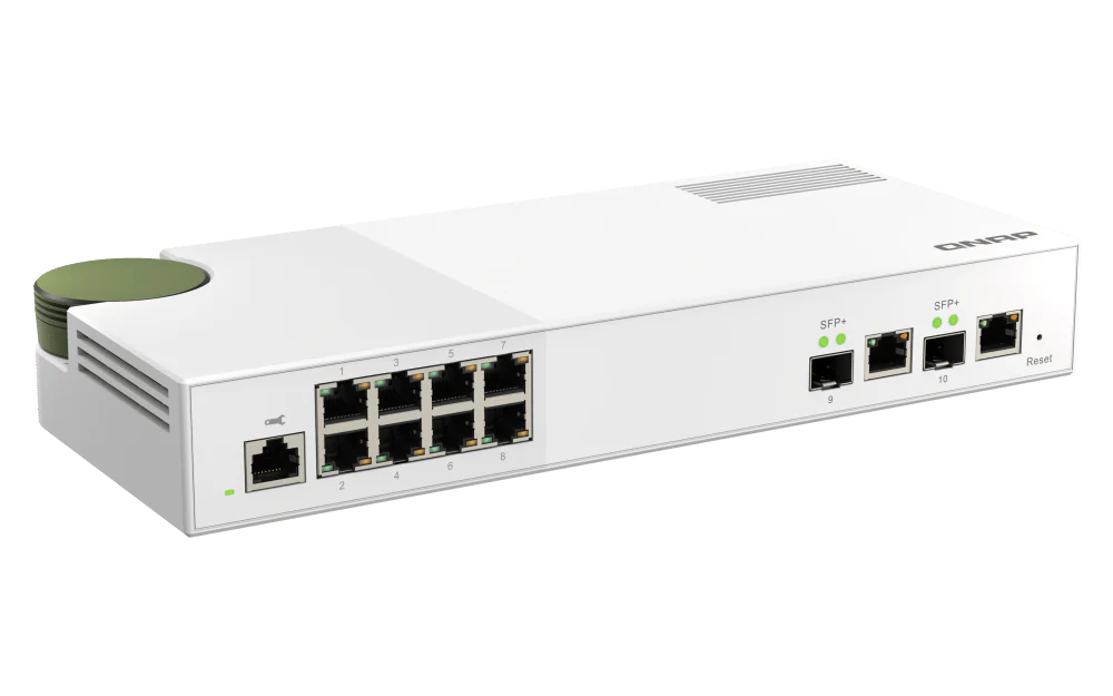 QNAP QSW-M2108-2C 10-Port 2.5/10GbE Managed Switch - Image 5