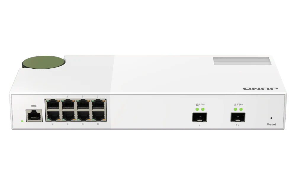 QNAP QSW-M2108-2S 10-Port 2.5/10GbE Managed Switch - Image 2