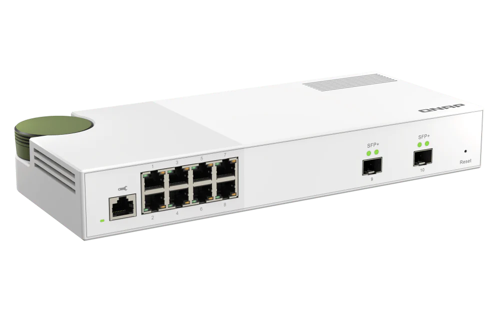 QNAP QSW-M2108-2S 10-Port 2.5/10GbE Managed Switch - Image 5