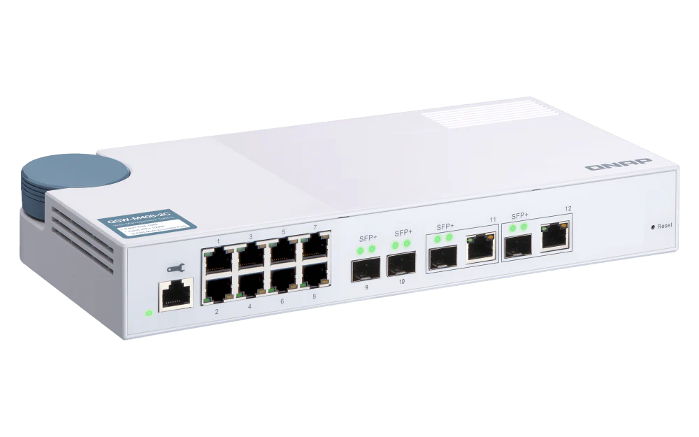 QNAP QSW-M408-2C 12-Port 1/10GbE Managed Switch - Image 5