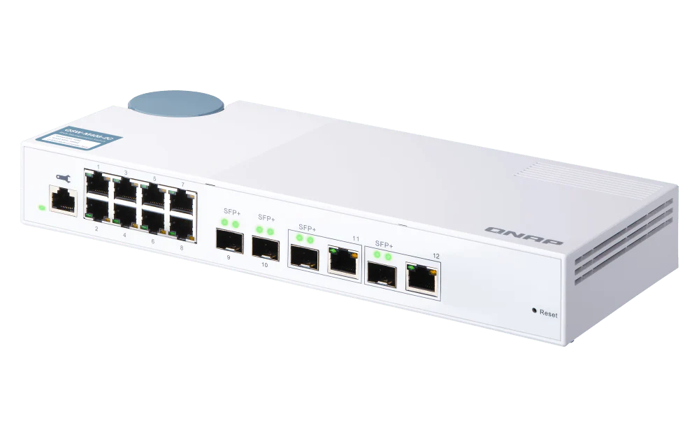 QNAP QSW-M408-2C 12-Port 1/10GbE Managed Switch - Image 6