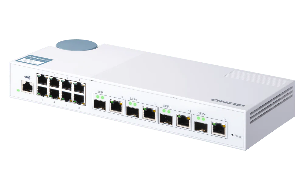QNAP QSW-M408-4C 12-Port 1/10GbE Managed Switch - Image 3