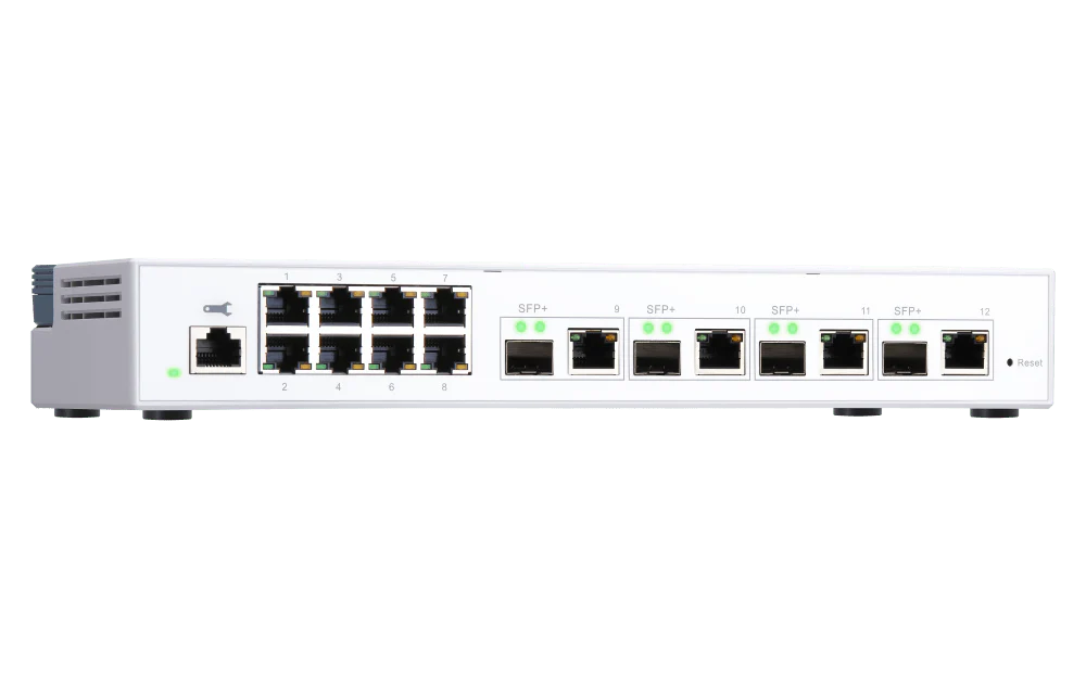 QNAP QSW-M408-4C 12-Port 1/10GbE Managed Switch - Image 5