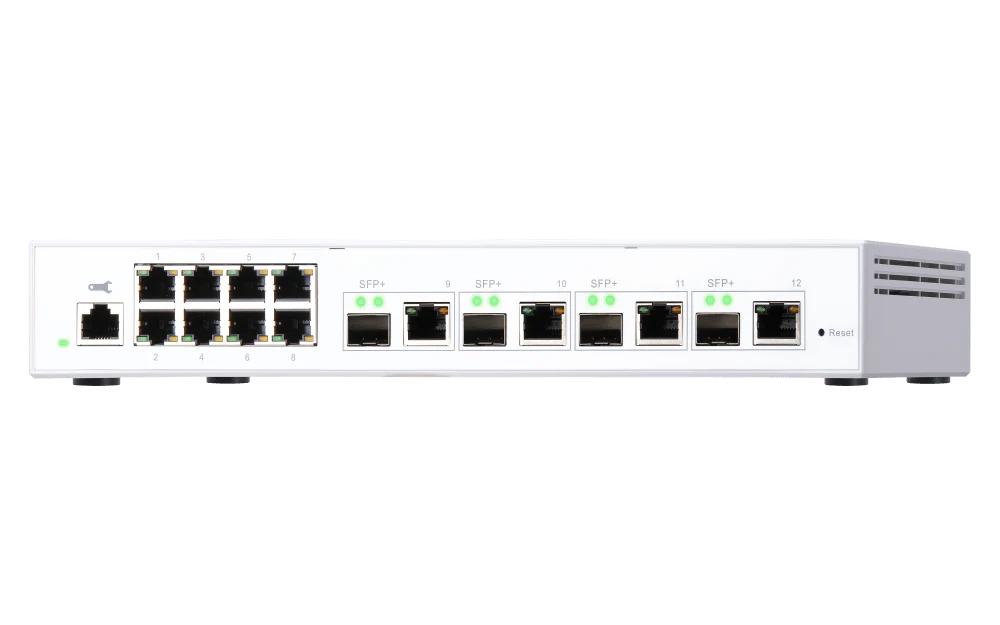 QNAP QSW-M408-4C 12-Port 1/10GbE Managed Switch - Image 6