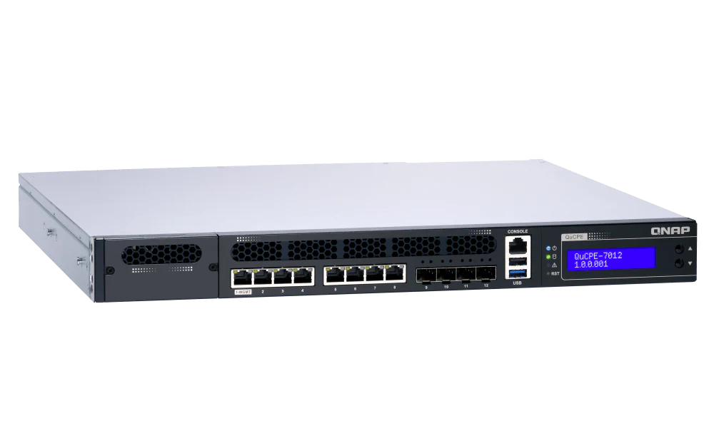QNAP QuCPE-7012 12-Port 2.5/10Gbe Virtualization Scalable Enterprise Edge Networking Switch - Image 8