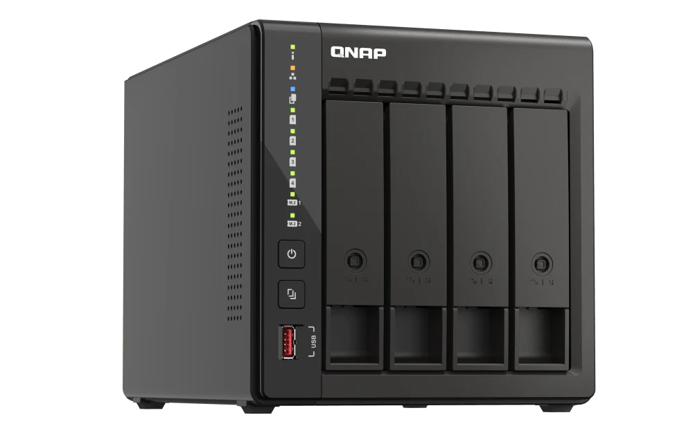 QNAP QVP-41C 4-Bay Surveillance Tower NVR - Image 3