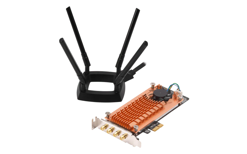 QNAP QWA-AC2600 PCIe Dual-Band Wireless PCIe Expansion Card - Image 4