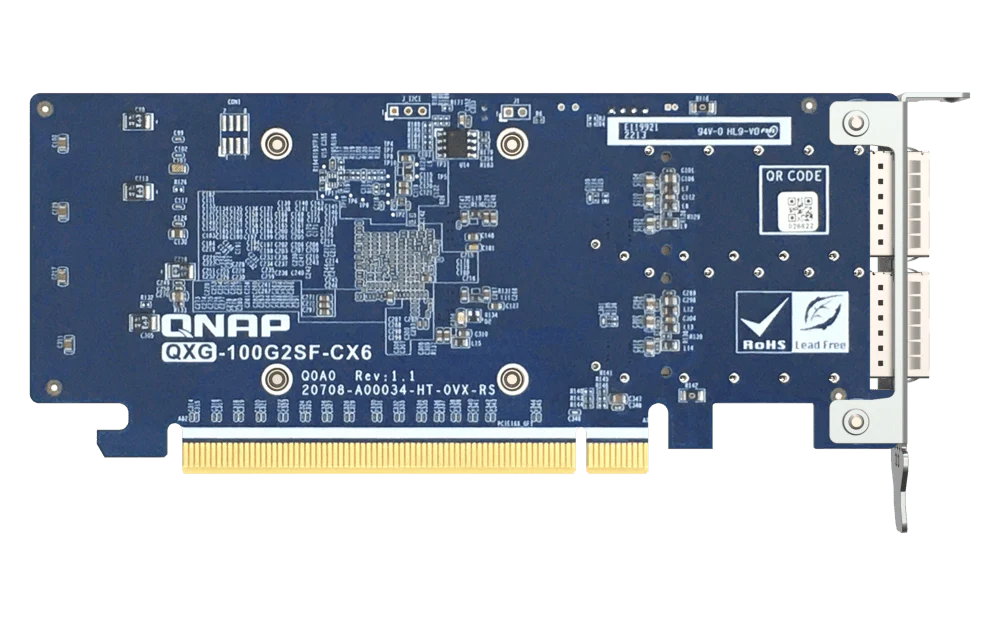 QNAP QXG-100G2SF-CX6 Dual 100GbE Network Adapter - Image 2