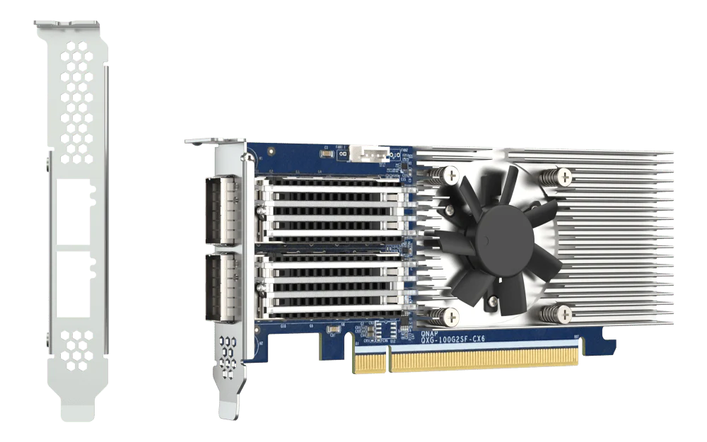 QNAP QXG-100G2SF-CX6 Dual 100GbE Network Adapter - Image 5