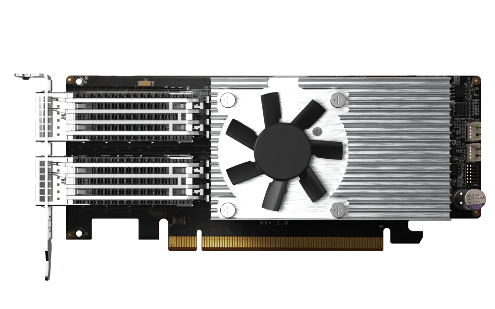 QNAP QXG-100G2SF-E810 Dual-Port 100GbE Network Card