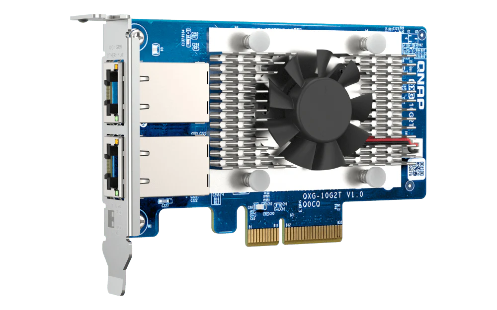 QNAP QXG-10G2T Dual-Port 10GbE Network Card