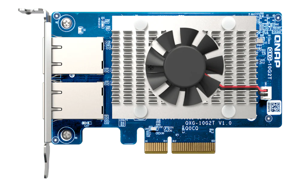 QNAP QXG-10G2T Dual-Port 10GbE Network Card - Image 3