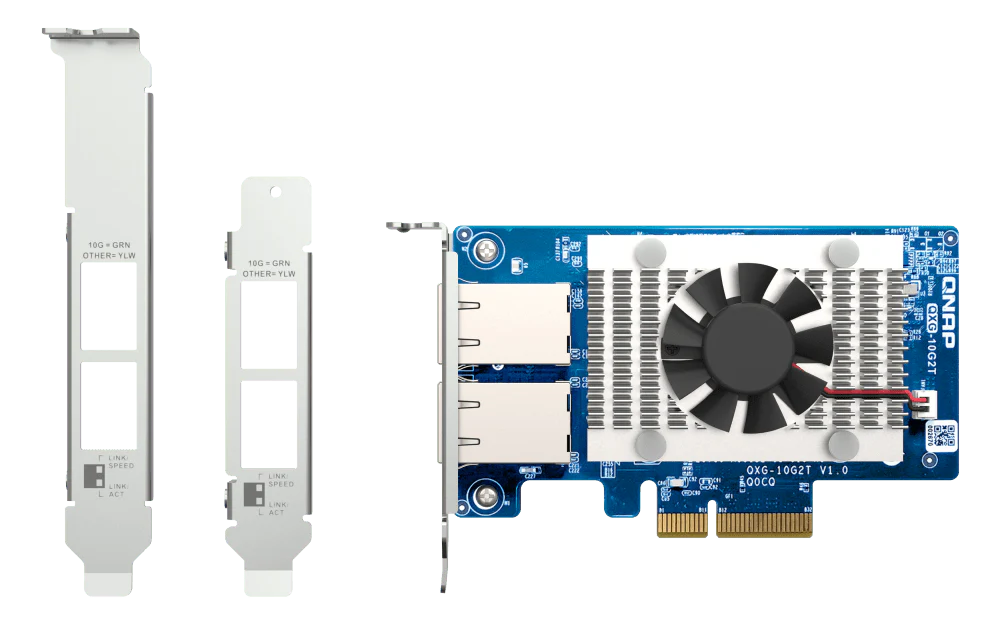QNAP QXG-10G2T Dual-Port 10GbE Network Card - Image 4