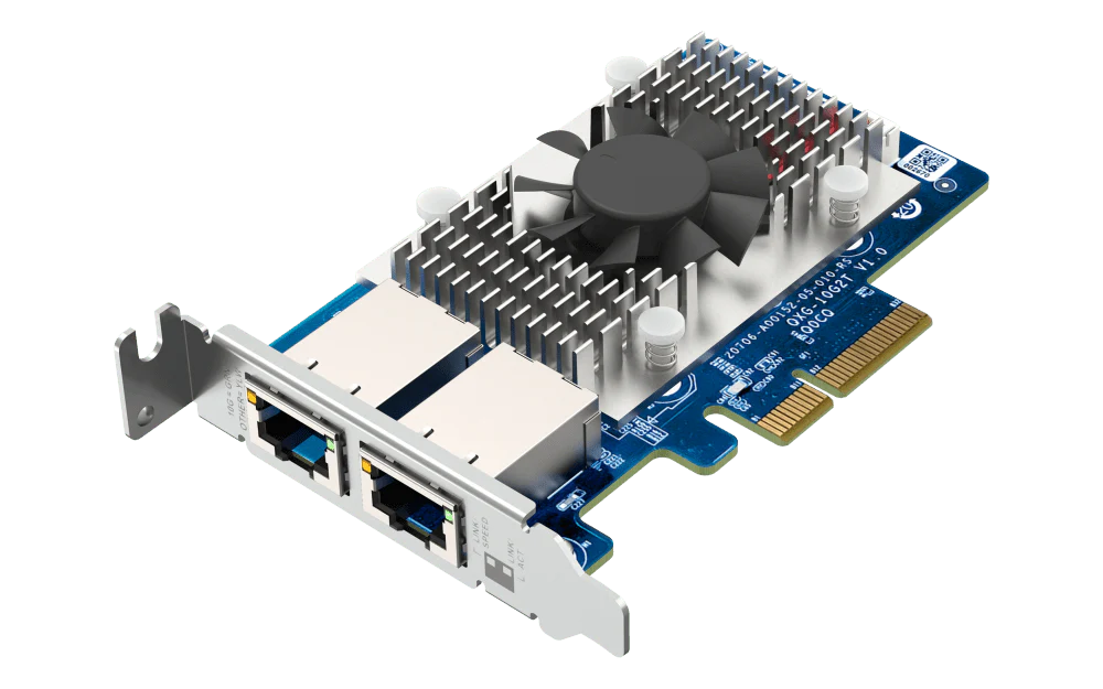 QNAP QXG-10G2T Dual-Port 10GbE Network Card - Image 5