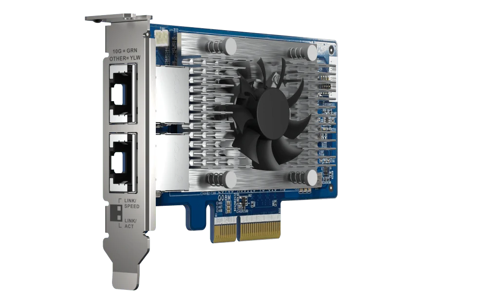 QNAP QXG-10G2T-X710 Dual 10GBASE-T 10GbE Card - Image 3