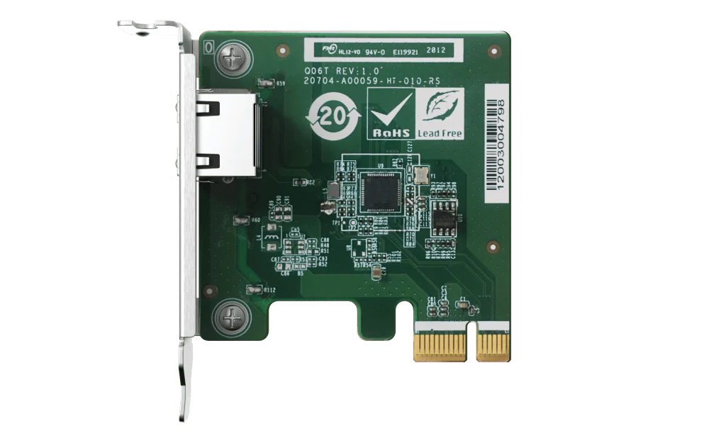 QNAP QXG-2G1T-I225 Single Port 2.5GbE Network Card