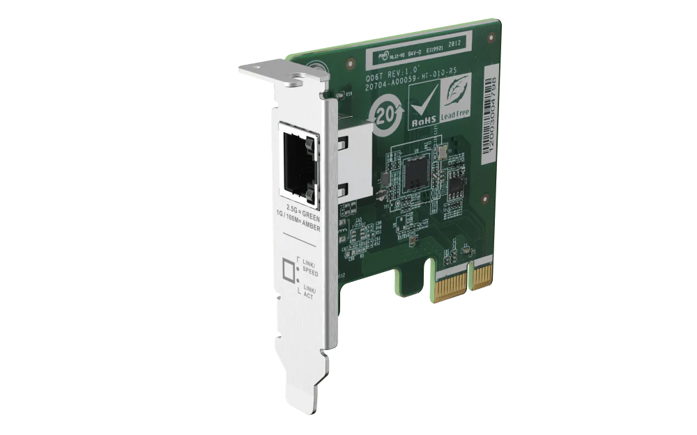 QNAP QXG-2G1T-I225 Single Port 2.5GbE Network Card - Image 2