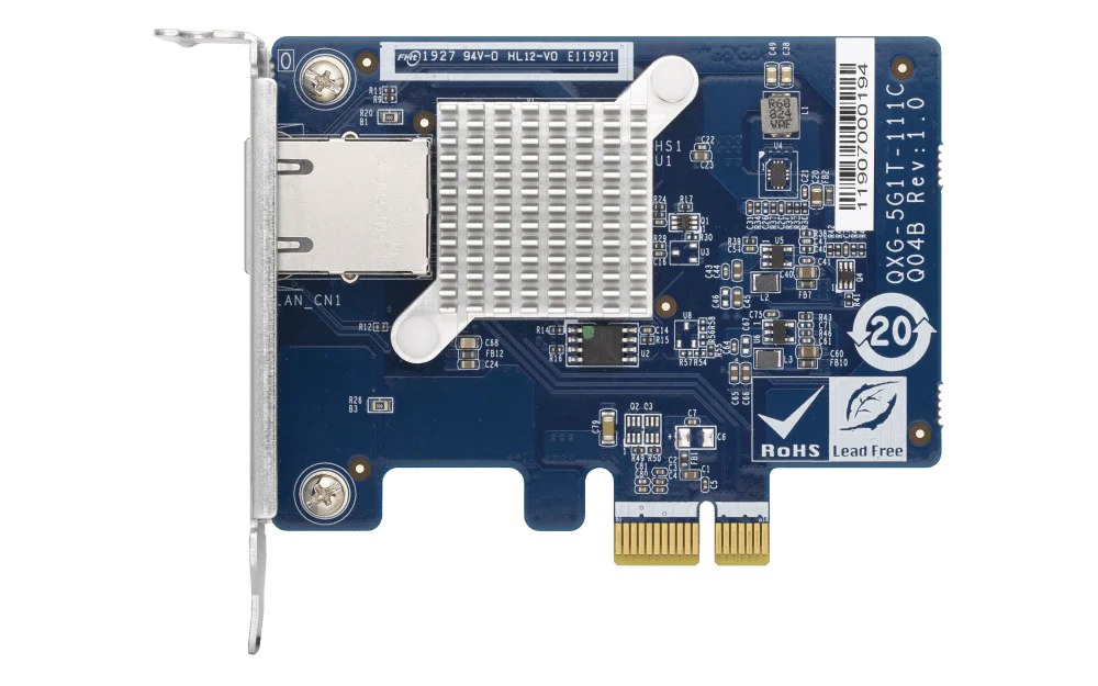QNAP QXG-5G1T-111C 5GbE Multi-Gig Expansion Card - Image 5