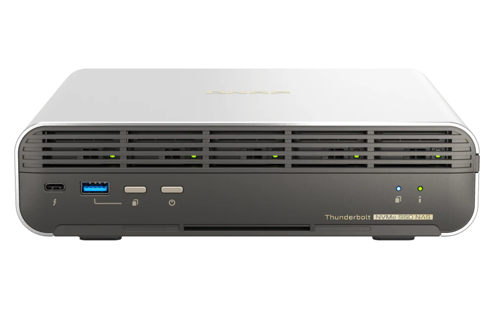 QNAP TBS-h574TX 5-Bay Thunderbolt All-Flash NASBook Tower NAS