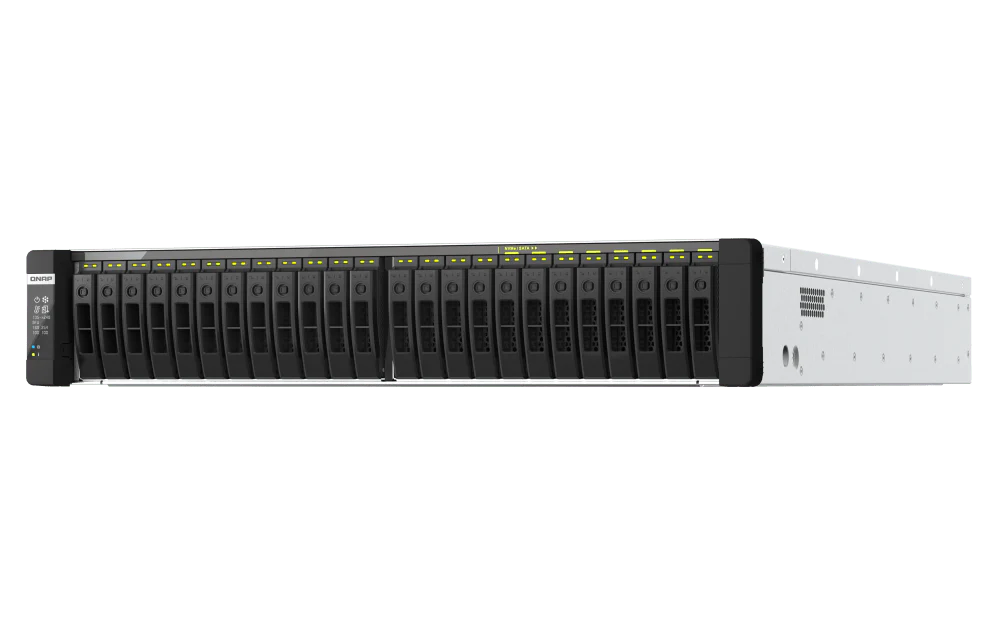 QNAP TDS-h2489FU-R2 24-Bay Dual-Processor All-Flash Rackmount NAS