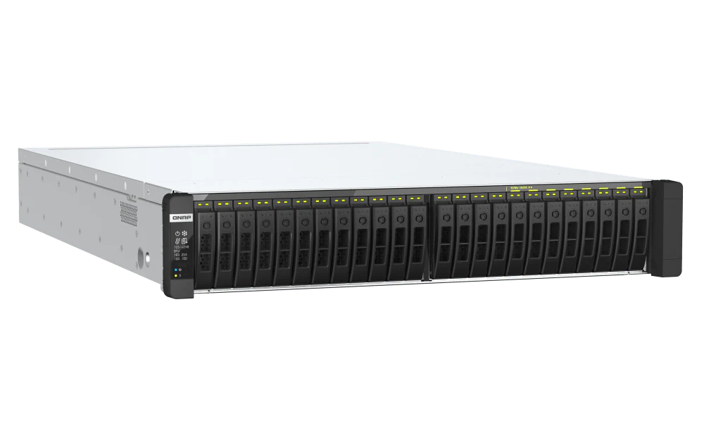 QNAP TDS-h2489FU-R2 24-Bay Dual-Processor All-Flash Rackmount NAS - Image 4