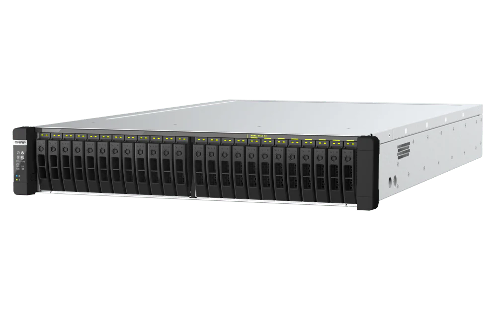 QNAP TDS-h2489FU-R2 24-Bay Dual-Processor All-Flash Rackmount NAS - Image 5
