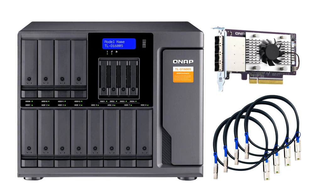 QNAP TL-D1600S 16-Bay Tower Expansion