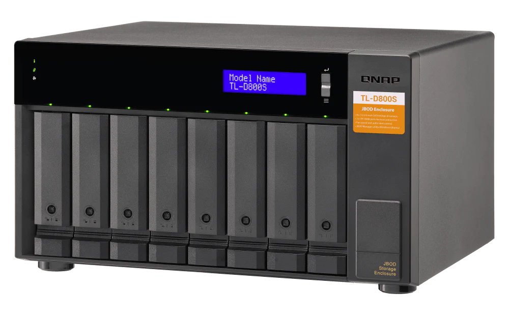 QNAP TL-D800S 8-Bay Tower Expansion - Image 10